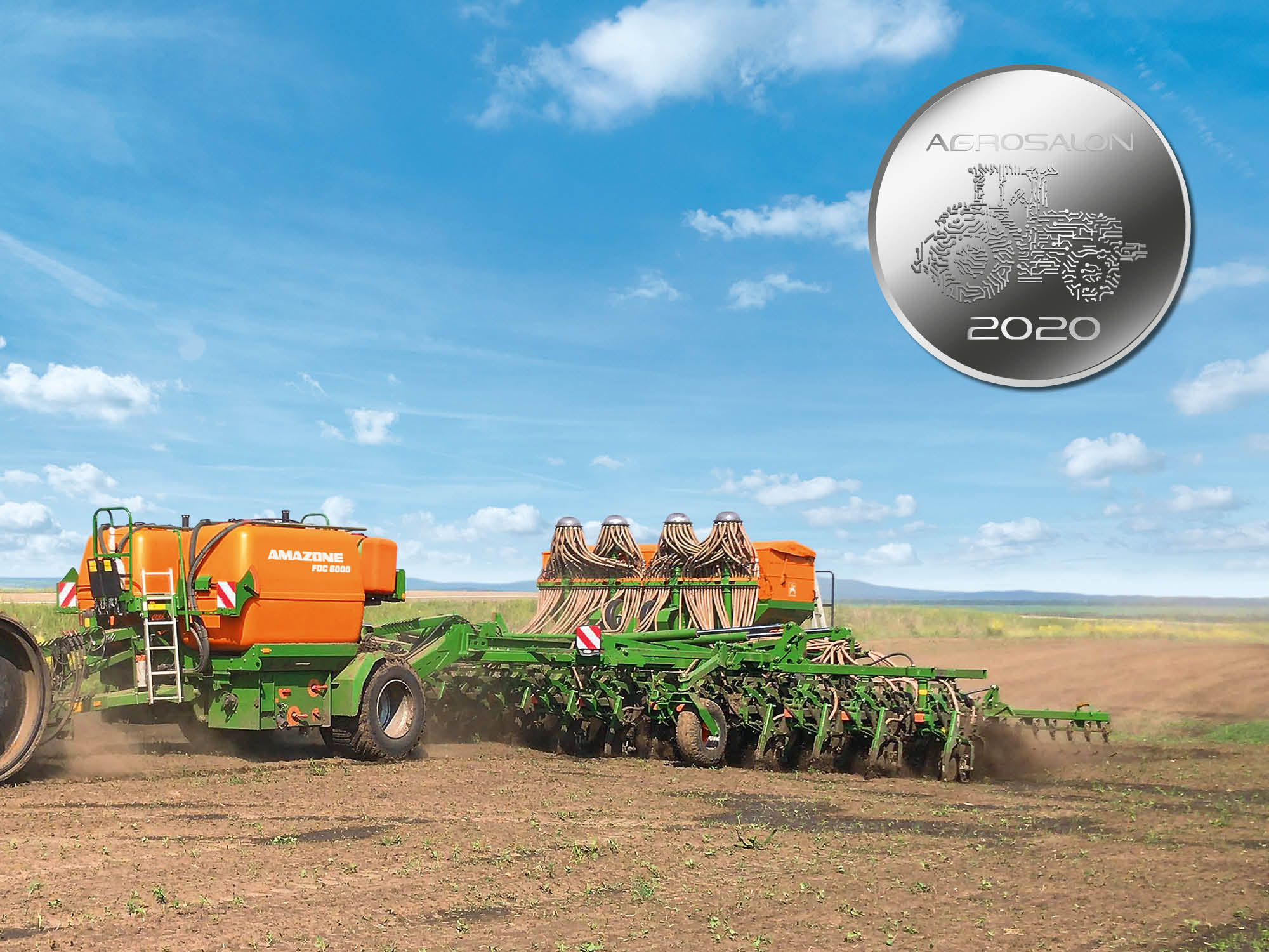 1. AMAZONE прицеп для жидких удобрений FDC 6000