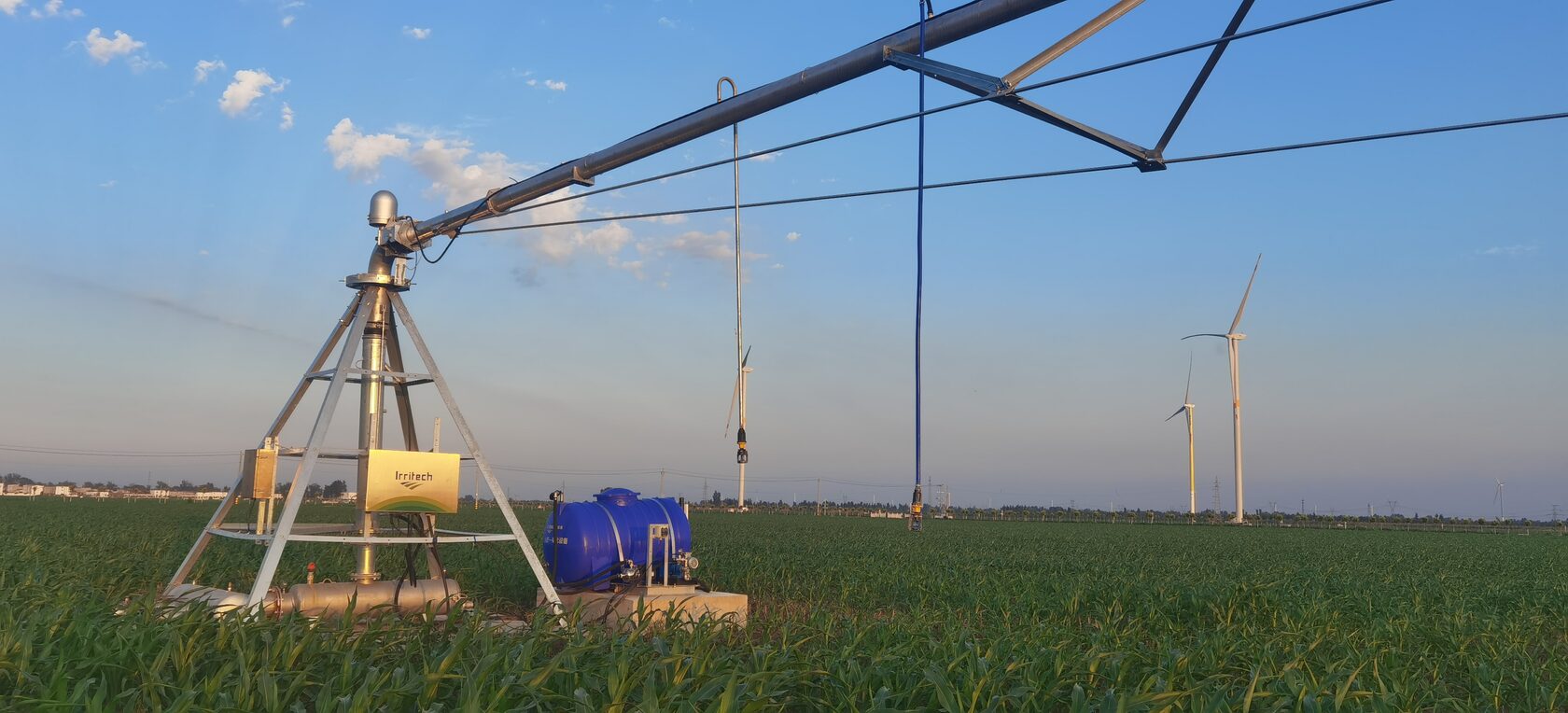 9. Круговая и буксируемая системы орошения Irritech